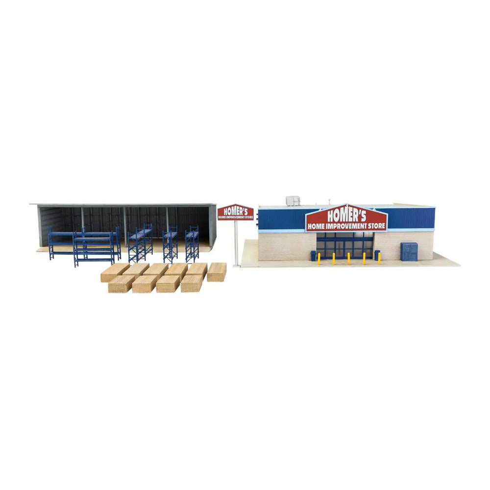 Walthers Cornerstone 4119 HO Hardware and Lumber Store Kit