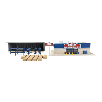 Walthers Cornerstone 4119 HO Hardware and Lumber Store Kit