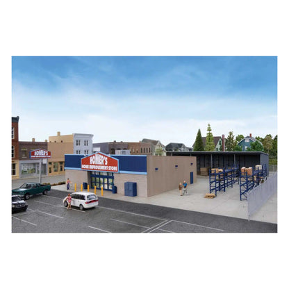 Walthers Cornerstone 4119 HO Hardware and Lumber Store Kit