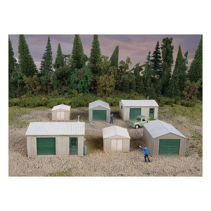 Walthers Cornerstone 4123 HO Metal Yard Shed Kit