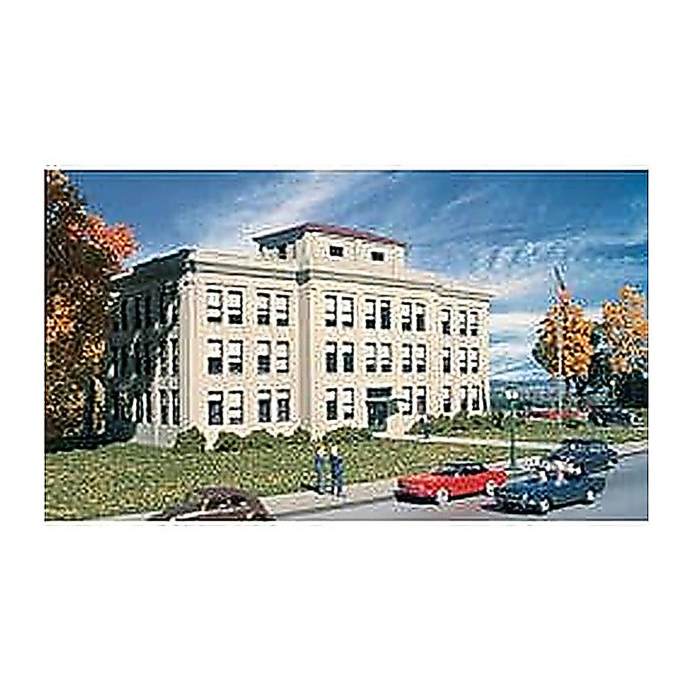 Walthers Cornerstone 933-4143 HO Ford Central Office Building Kit
