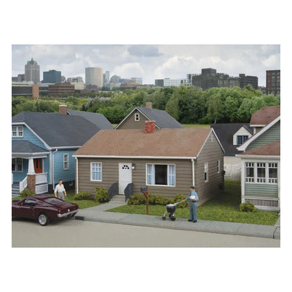 Walthers Cornerstone 933-4152 HO Postwar Prefab House Kit