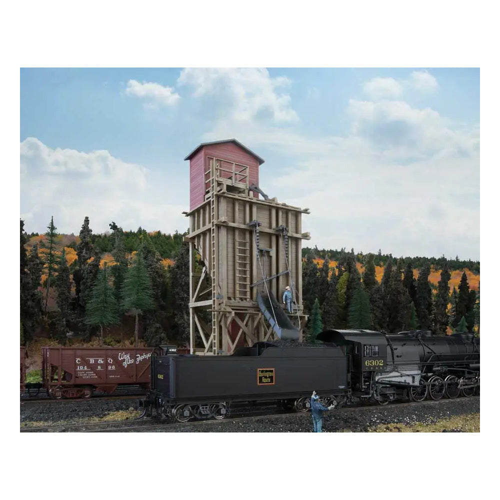 Walthers Cornerstone 933-4202 HO Small Wood Coaling Station Kit