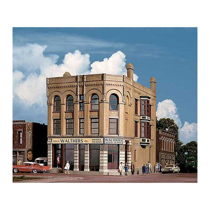 Walthers Cornerstone 4203 HO Walthers Water Street Building Kit