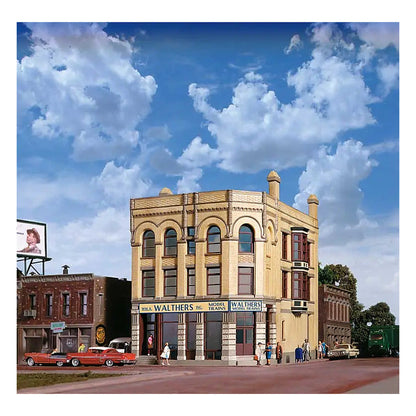 Walthers Cornerstone 4203 HO Walthers Water Street Building Kit