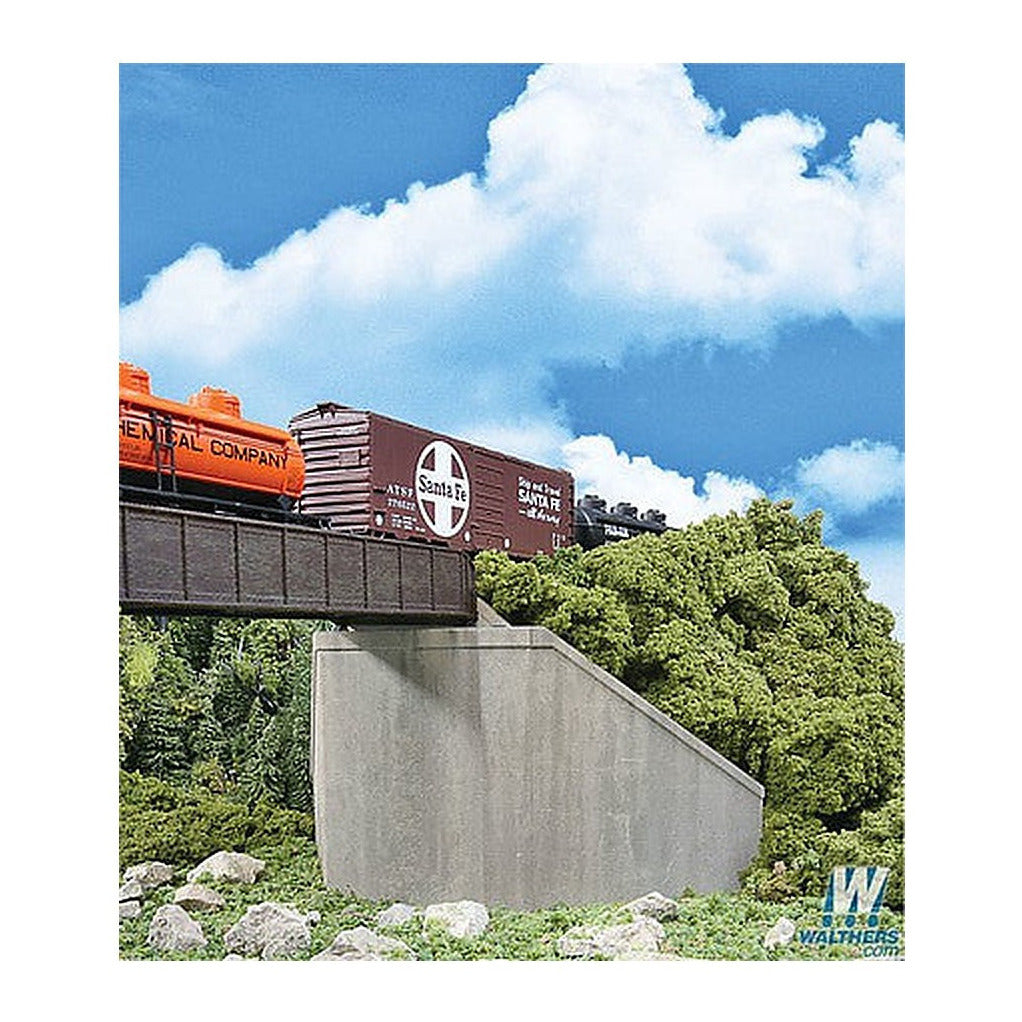 Walthers Cornerstone 4551 HO Single-Track Bridge Concrete
