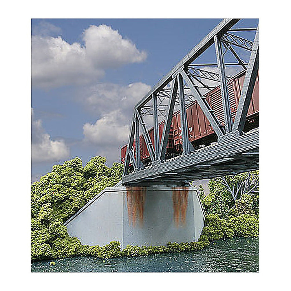Walthers Cornerstone 4553 HO Double-Track Bridge Concrete