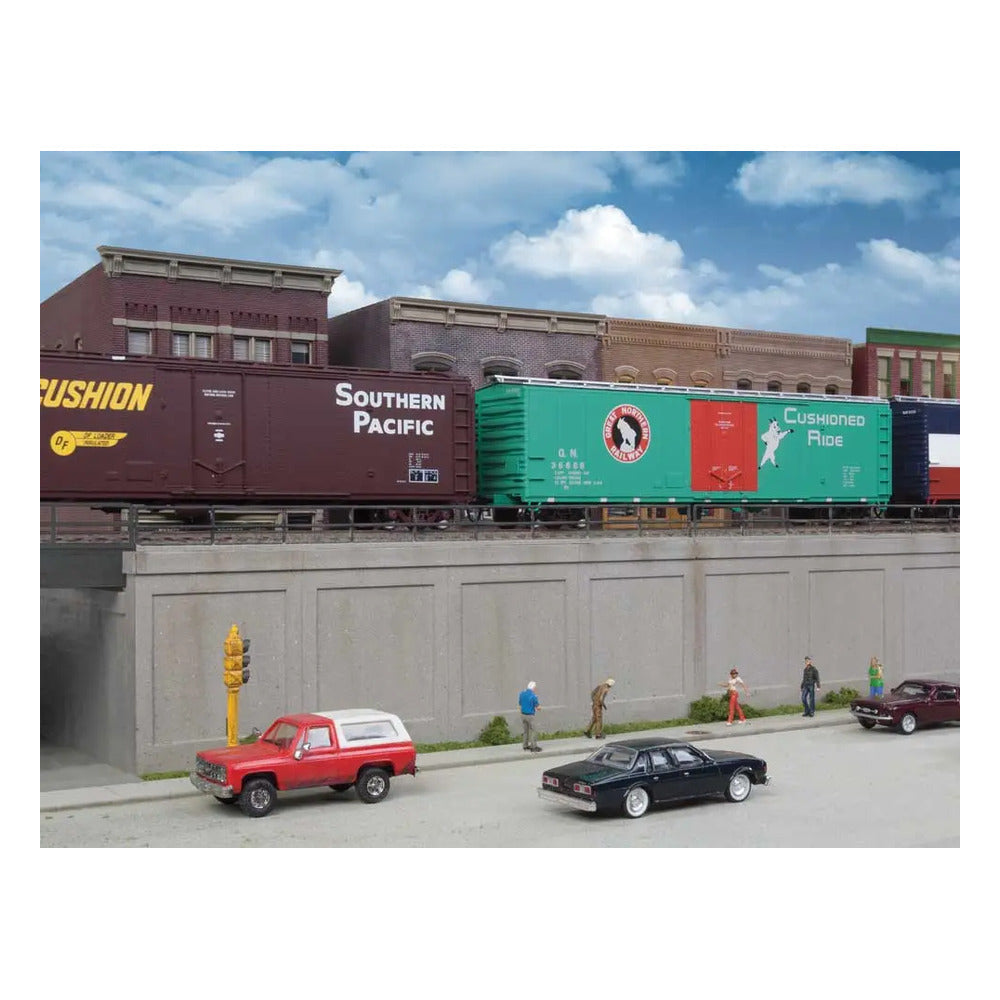 Walthers Cornerstone 4562 HO Urban Retaining Walls Kit