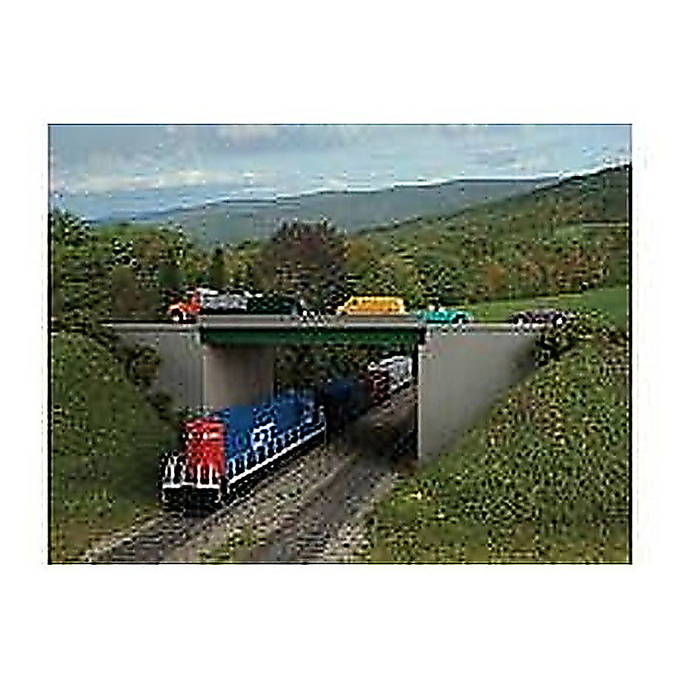 Walthers Cornerstone 933-4567 HO Steel Highway Overpass Kit