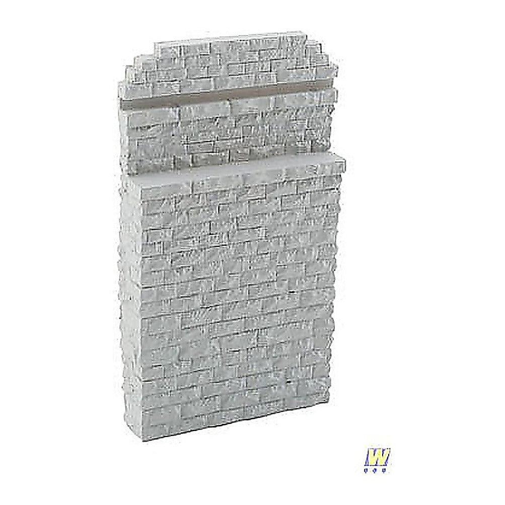 Walthers Cornerstone 4583 HO Single-Track Bridge Stone Abutment