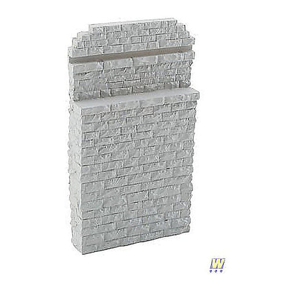 Walthers Cornerstone 4583 HO Single-Track Bridge Stone Abutment