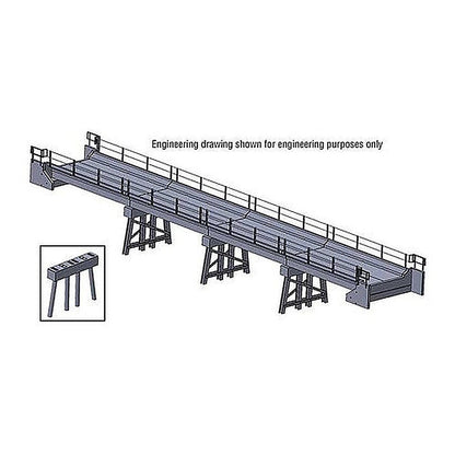 Walthers Cornerstone 4591 HO Modern Short-Span Concrete Bridge Kit