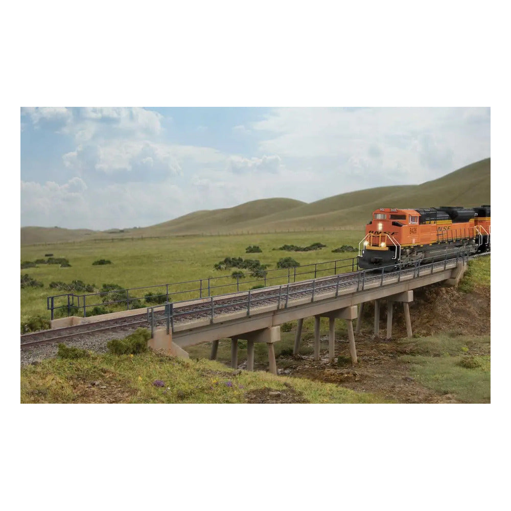 Walthers Cornerstone 4591 HO Modern Short-Span Concrete Bridge Kit