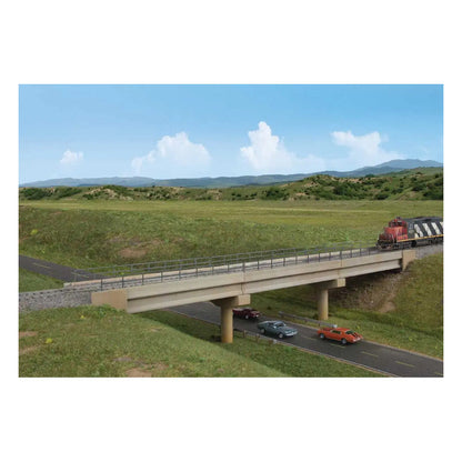 Walthers Cornerstone 4592 HO Modern Long-Span Concrete Bridge Kit