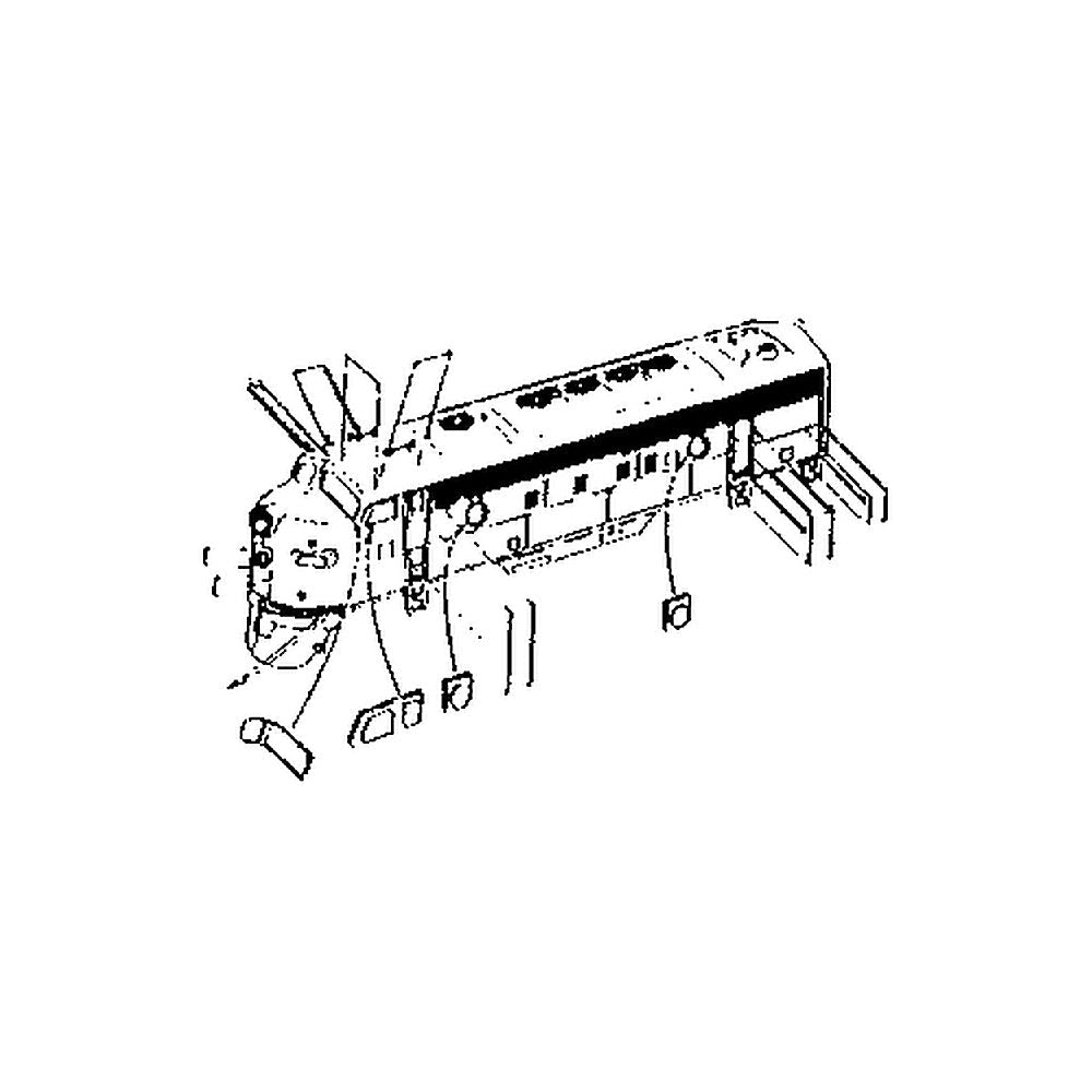 Walthers Cornerstone 822 HO Diesel Dress-Up Kit
