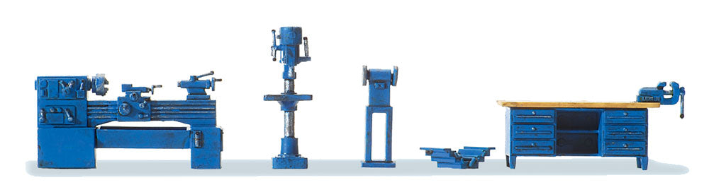 Preiser 17706 HO Scale Workshop Equipment Detail Set