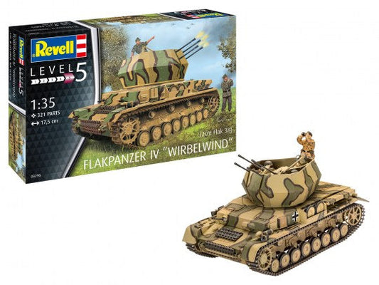 Revell 3296 1/35 Flakpanzer IV Wirbelwind 2cm Flak38 Tank