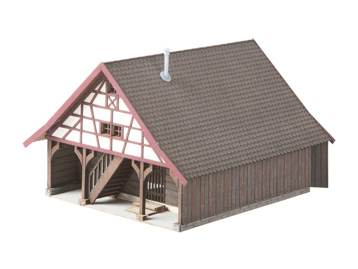 Noch 66715 HO Scale Agricultural Outbuilding Laser-Cut Kit