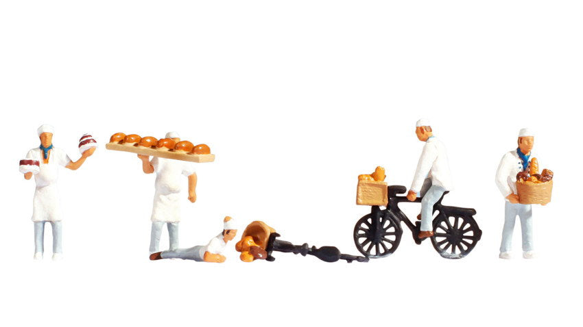 Noch 15053 HO Scale Bakers with Accessories
