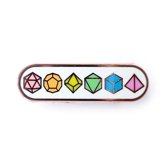 Pride Pals Personality Enamel Pin - Dice