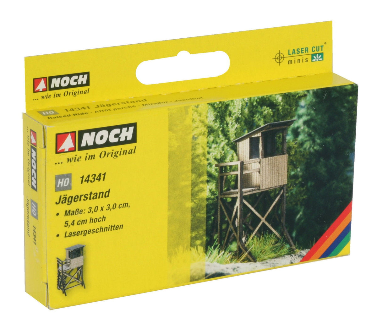 Noch 14341 HO Scale Elevated Deer Stand Laser-Cut Kit