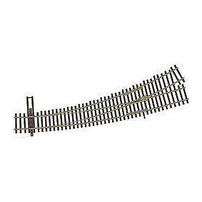 Walthers Track 948-83067 HO Code 83 Curved Turnout 24/36" Left Hand