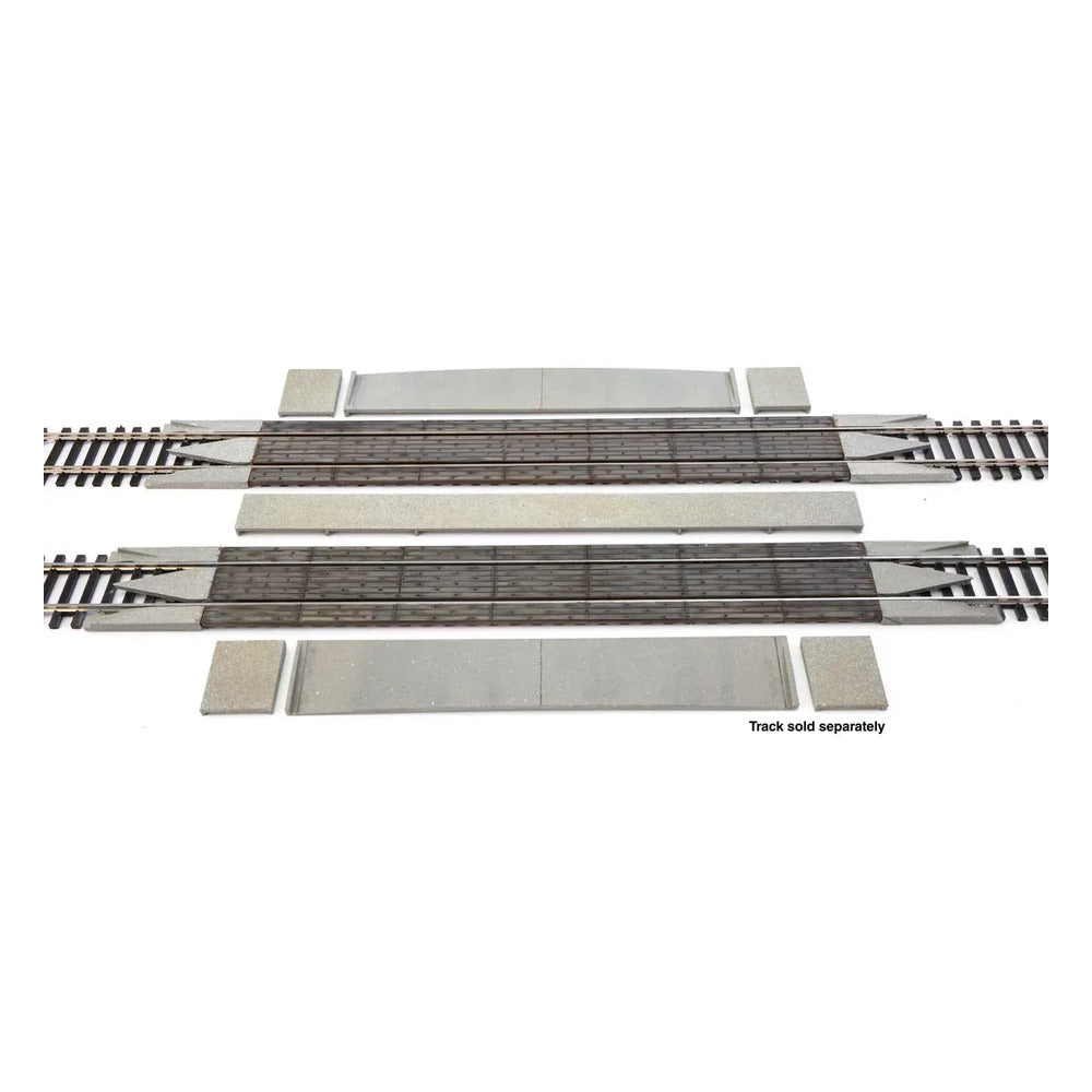 Walthers Track 83113 HO Modern Wood Grade Crossing Kit