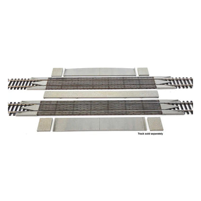 Walthers Track 83113 HO Modern Wood Grade Crossing Kit