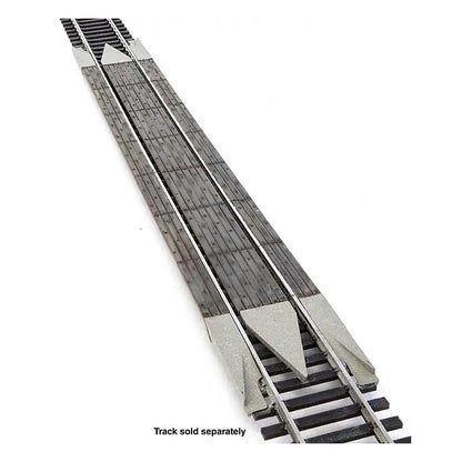 Walthers Track 83113 HO Modern Wood Grade Crossing Kit