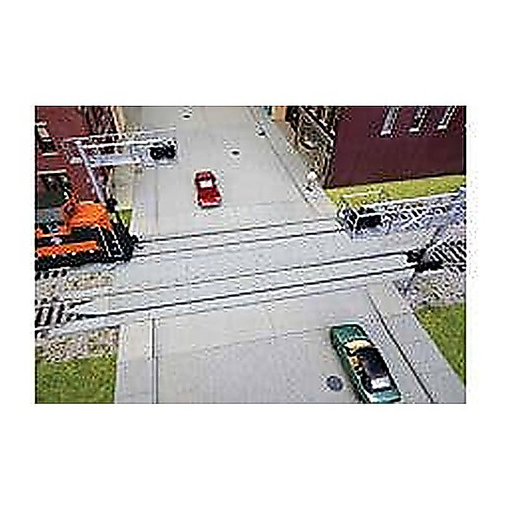 Walthers Track 948-83115 HO Concrete Grade Crossing Kit w/Rerailer