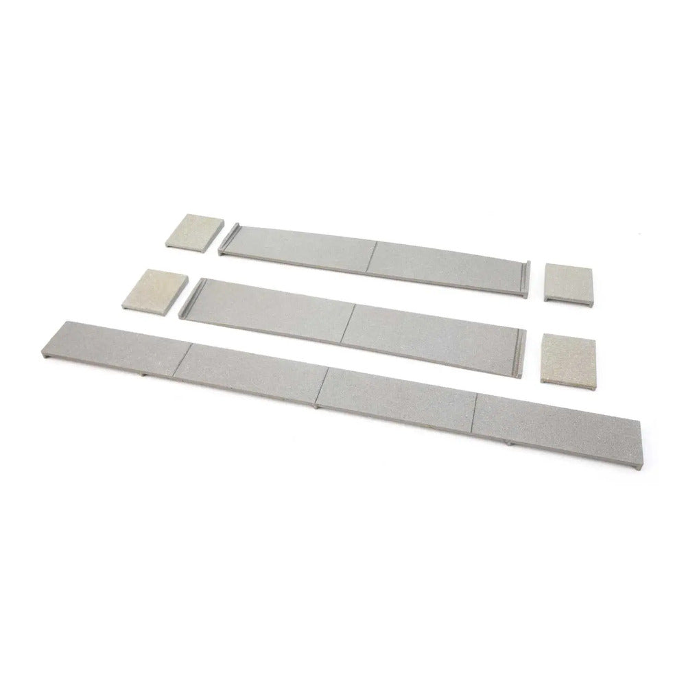 Walthers Track 948-83115 HO Concrete Grade Crossing Kit w/Rerailer