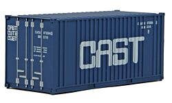 Walthers SceneMaster 949-8009 HO 20' Container CAST
