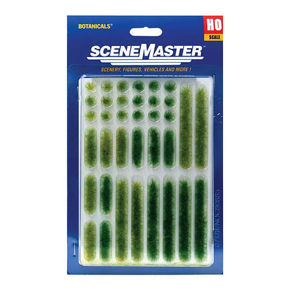 Walthers SceneMaster 949-1103 HO Grass Tufts & Strips - Summer