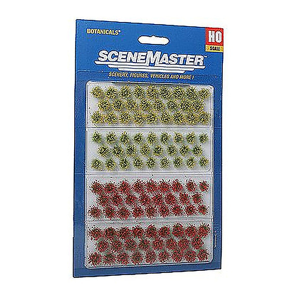 Walthers SceneMaster 1105 HO Grass Tufts Blooming pkg(104)