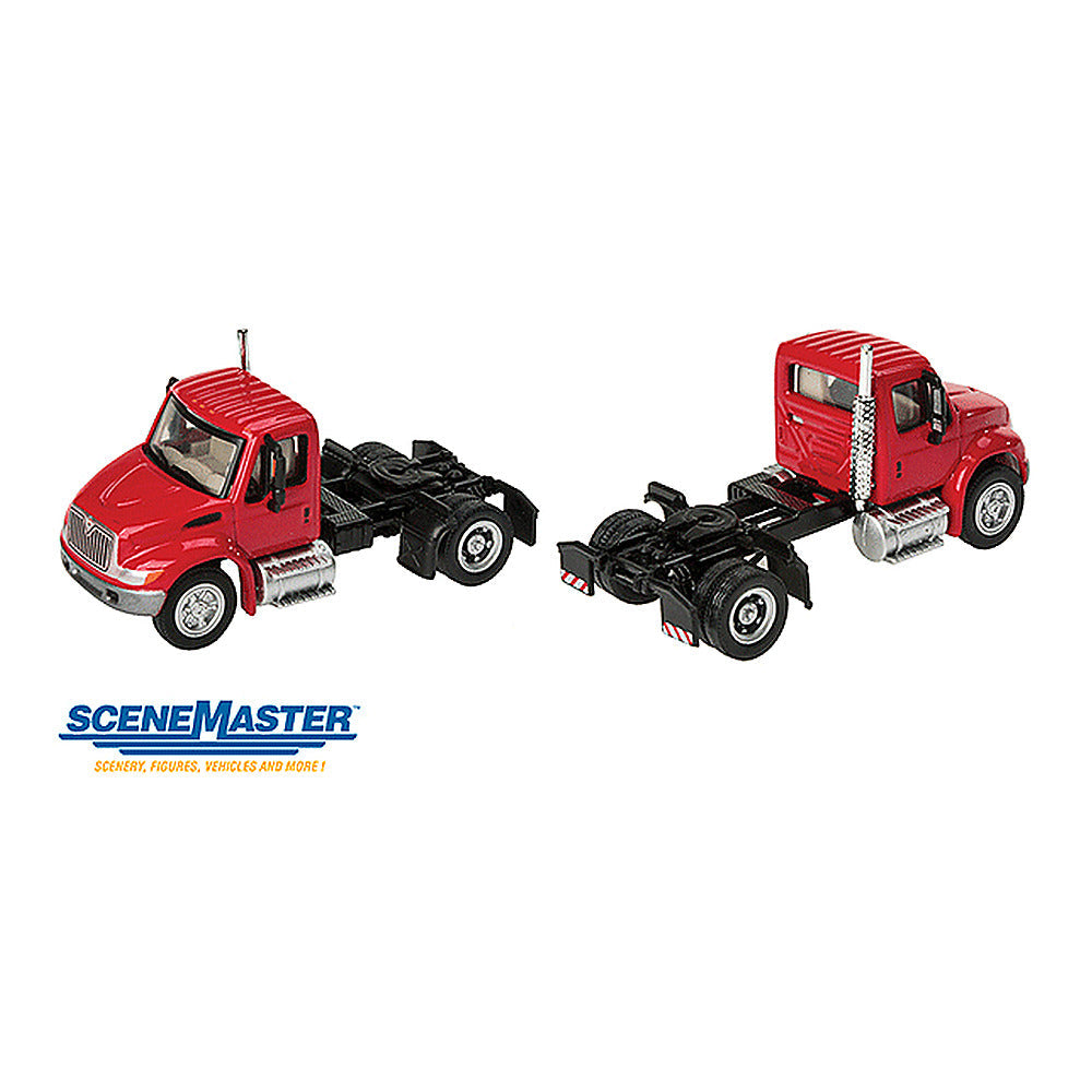 Walthers SceneMaster 11131 HO Int'l 4300 Semi Tractor Red
