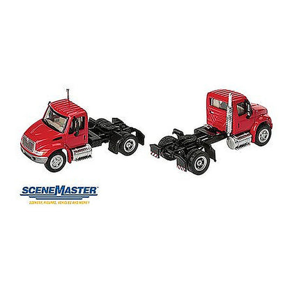 Walthers SceneMaster 11131 HO Int'l 4300 Semi Tractor Red