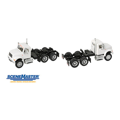 Walthers SceneMaster 949-11180 HO Intl 4900 Dual-Axle Tractor White