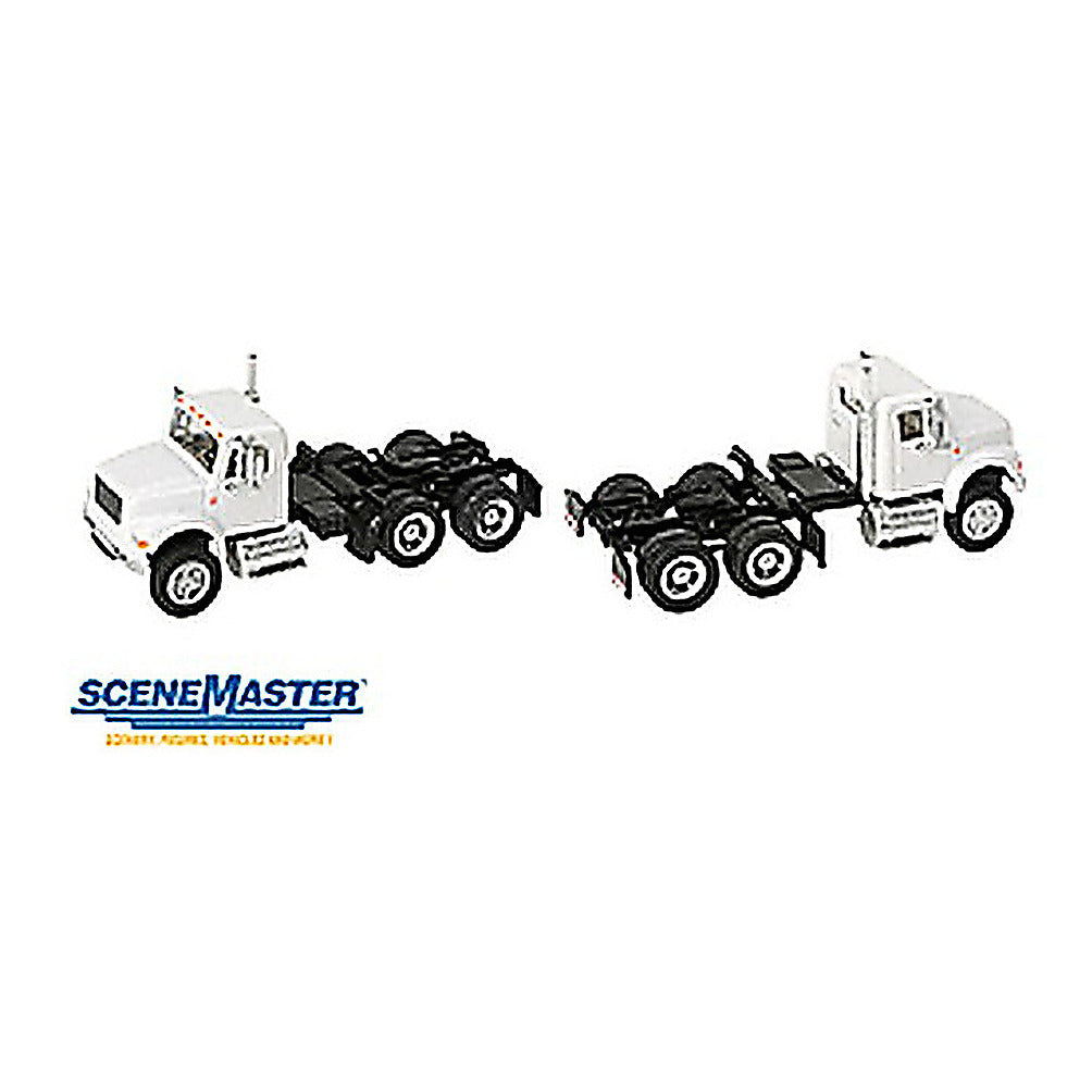 Walthers SceneMaster 949-11180 HO Intl 4900 Dual-Axle Tractor White
