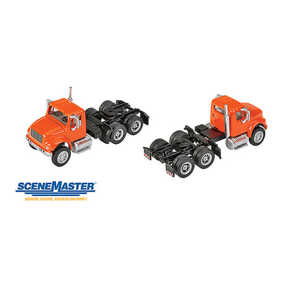 Walthers SceneMaster 11183 HO Int'l 4900 Semi Tractor Orange