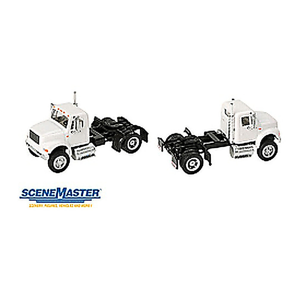 Walthers SceneMaster 949-11190 HO Intl 4900 Single-Axle Tractor White