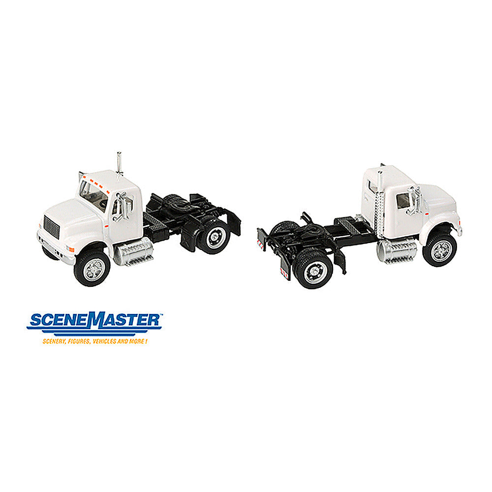 Walthers SceneMaster 949-11190 HO Intl 4900 Single-Axle Tractor White