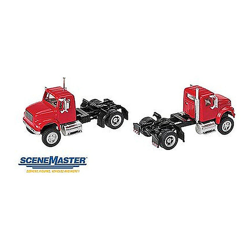 Walthers SceneMaster 11191 HO Int'l 4900 Semi Tractor Red
