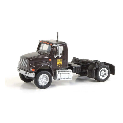 Walthers SceneMaster 11192 HO Int'l 4900 Semi Tractor UPS Bowtie