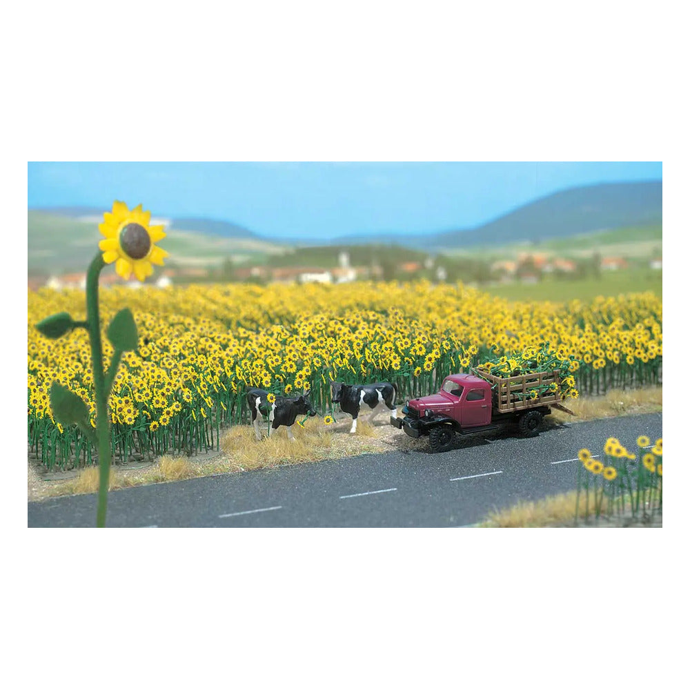 Walthers SceneMaster 949-1119 HO Sunflower Field - Kit pkg(60)