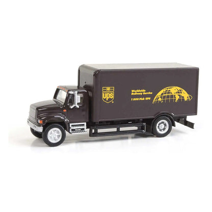 Walthers SceneMaster 11293 HO Int'l 4900 Box Van UPS Bowtie