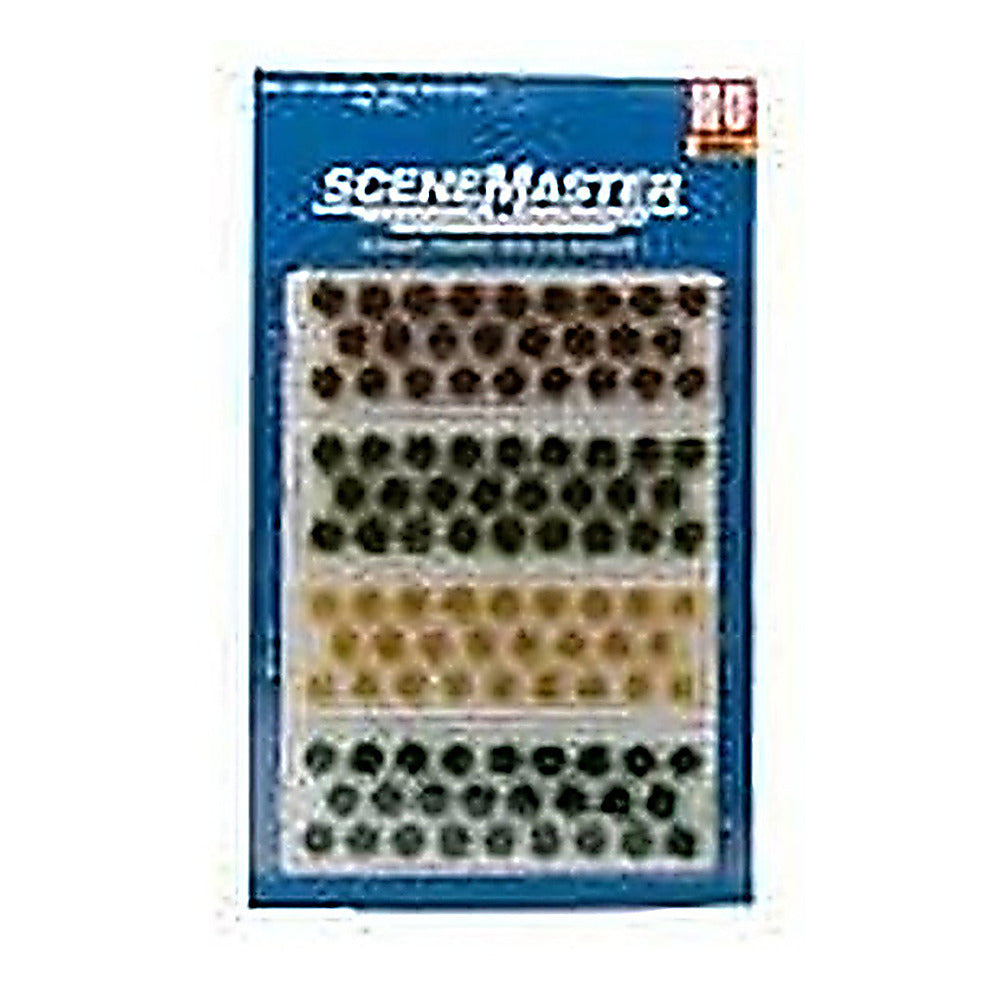 Walthers SceneMaster 949-1137 HO Short Mixed Weed Tufts pkg(104)