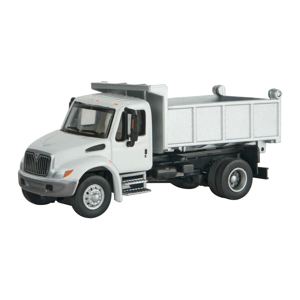 Walthers SceneMaster 949-11635 HO Intl 4300 Dump Truck - MOW White