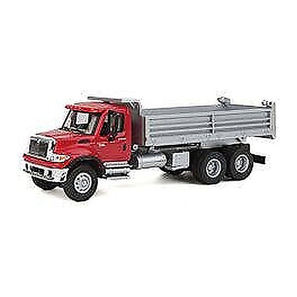 Walthers SceneMaster 949-11662 HO Intl 7600 HD Dump Truck - Red
