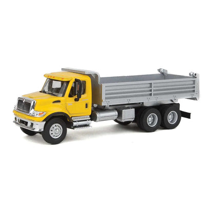 Walthers SceneMaster 949-11663 HO Intl 7600 HD Dump Truck - Yellow