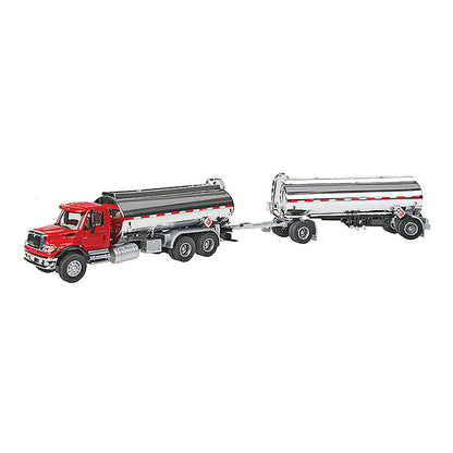 Walthers SceneMaster 949-11670 HO Intl 7600 Tank Truck w/Trailer